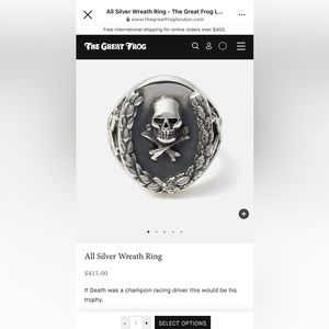 The Great Frog Skull Ring